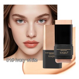 Base De Maquillaje Flawless, Impermeable Con Doble Punta