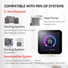 vine Programmable Thermostat for House with 4.0" Touch Screen, WiFi