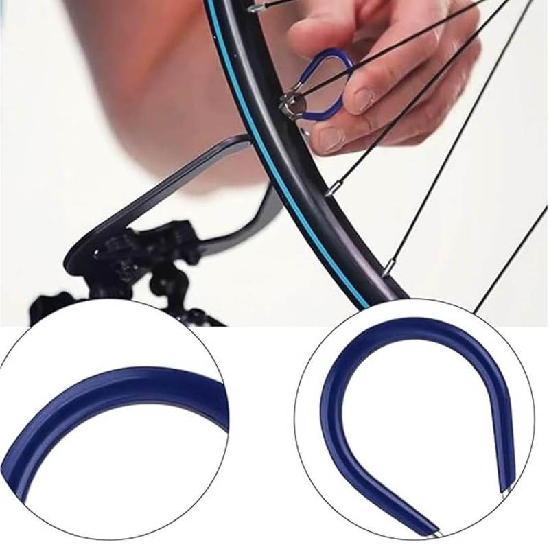 Jindizi Bicycle Spoke Wrench Tool Set, Tire Lever Nipple Wrench,