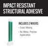 J-B Weld Impact-Resistant Structural Adhesive - 200ml - 2 Mixers