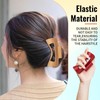 4Pcs Claw Clip, Silicone Hair Clips for Women, Cozy Clip