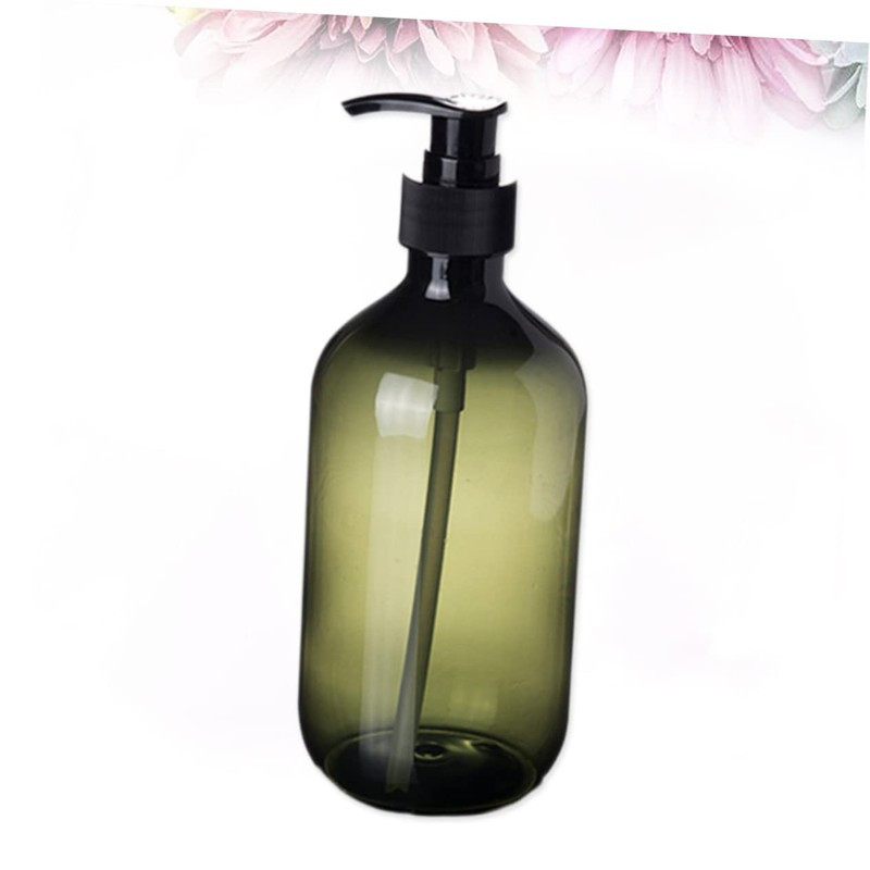 Outanaya 300ml Green Shower Gel Bottle Pump Bottle Bathroom Soap