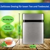 LIVIZIMO 4 x aroma tight tea canisters for loose tea