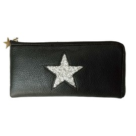 Long Wallet, Star Jerry Bundle, Fragment Case, L-Shaped Zipper, L-Shaped Zipper, Thin Gusset, Zipper Type, Passbook Size, Household Wallet, Cute, Star, Glitter, Synthetic Leather, Wallet, Wallet,