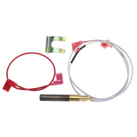21" 750 Millivolt Thermopile Assembly Replacement Kit for Gas Water Heater Replace 100112328 For Reliance For Whirlpool For A.O.Smith For Kenmore For State Water Heater