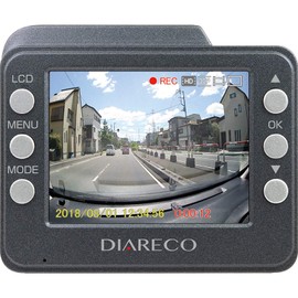 Nplace NDR-RC173 Dash Cam (2-inch LCD, 2 Megapixels, G Sensor), 8 GB MicroSD Card Included