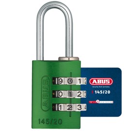 ABUS 145/20 Combination Padlock - Green