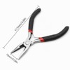 YapitHome Jewellery Pliers Flat Pliers with Flattened