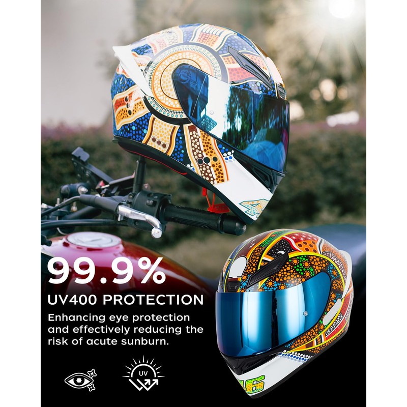 Soman K1 Helmet Visor Replacements, K1S Tinted Helmet Visor Compatible