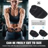 Aokeleilei Anti-Slip Gym Grips Fingerless Workout Gym Gloves, Ergonomic Workout