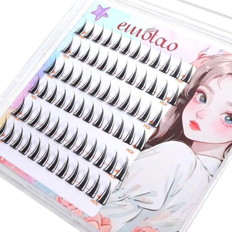 Partial False Eyelashes, No Glue, No Glue, No Fake Eyelashes,