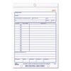 Rediform Libro de registro de recepción, sin carbono, 5.5 x