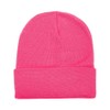 Gelante Unisex Beanie Cap Knitted Warm Solid Color Multi-Packs.2040-12Hot Pink