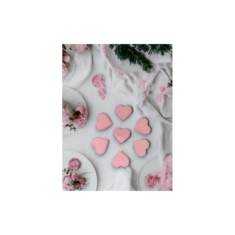 Soap Hearts, Vegan Soap with Aloe Vera, Guest Gift, Pack