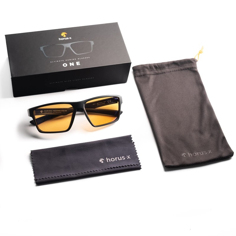 Horus X • Blue Light Blocking Gaming Glasses - Professional