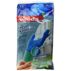 Vileda 105412 Fresh Comfort Gloves, 12 Pairs (Pack of 1)