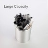 Pen Pencil Holder for Desk, Aluminum Pencil Cup Round Pen
