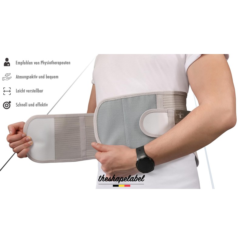 The Shape Label™ Lumbar Belt Advanced™ Back Brace - Medical