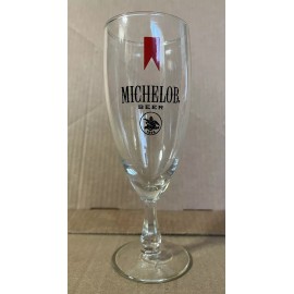 Michelob Vintage Michelob Beer 7-3/4" Stemmed 10 fl oz Pilsner Glass NOS Rare Collectible