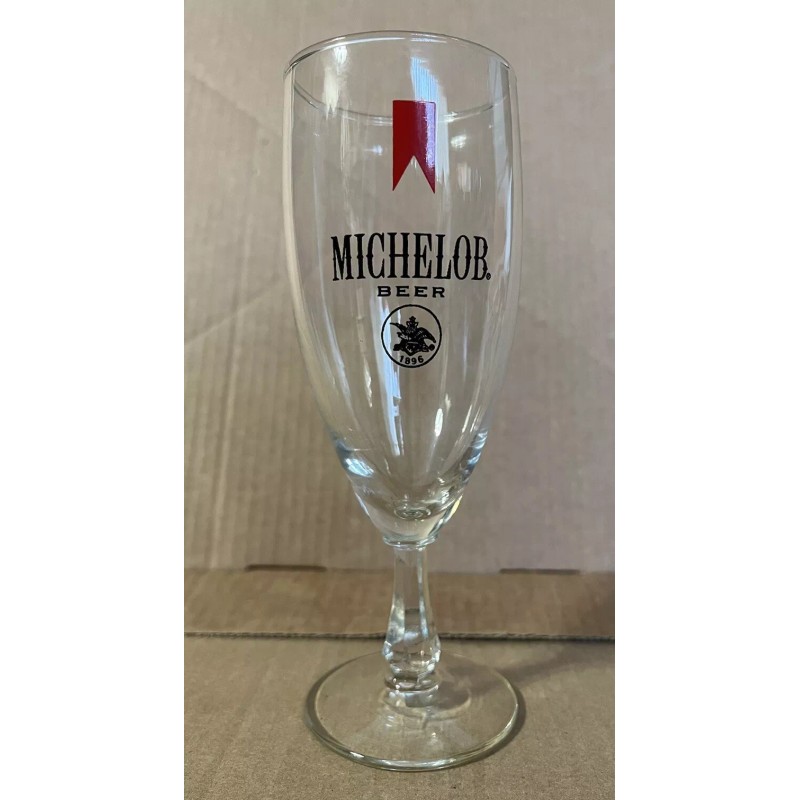Michelob Vintage Michelob Beer 7-3/4" Stemmed 10 fl oz Pilsner
