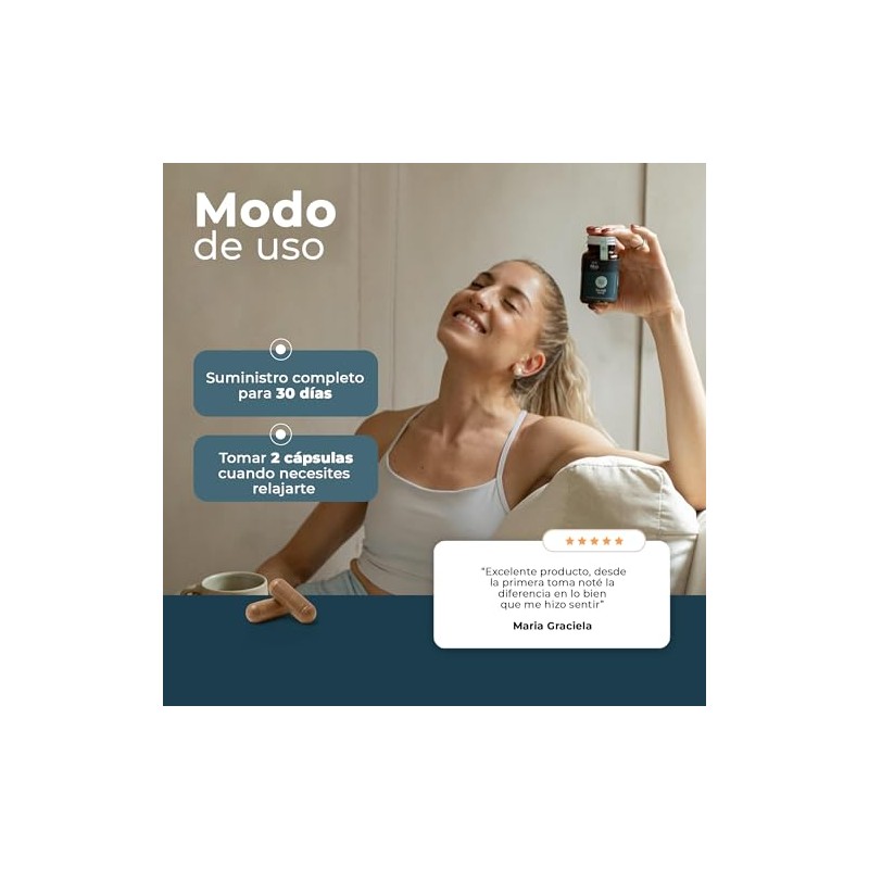Toronjil 500 mg Relajación y Equilibrio Emocional TIBA SALUD