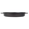 MasterPan Non-Stick Stovetop Oven Grill Pan with Heat-in Steam-Out Lid,