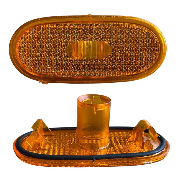 Pinochukka 1 x Side Marker Light Lamp Lens Amber for