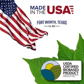 Samsill Earth’s Choice™, Durable Fashion Color 3 Ring View Binder, 3 Inch Round Ring, Up to 25% Plant Based Plastic, Eco-Friendly, USDA Certified Biobased, Turquoise, Value 2 Pack (U86877)