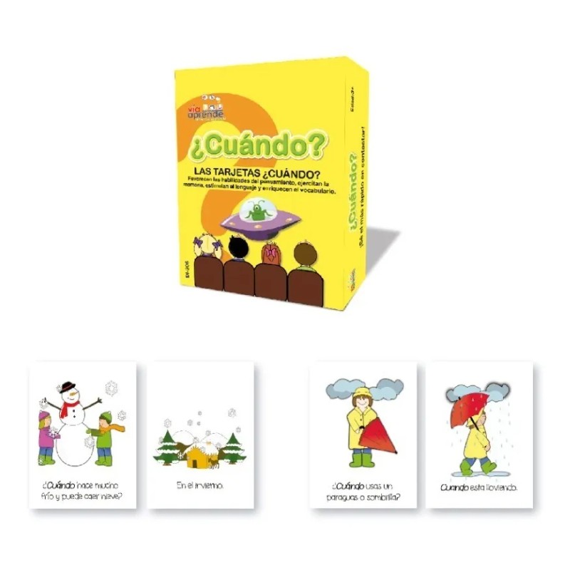 Kit Tarjetas De Lenguaje Di-250 Via Aprende Int.