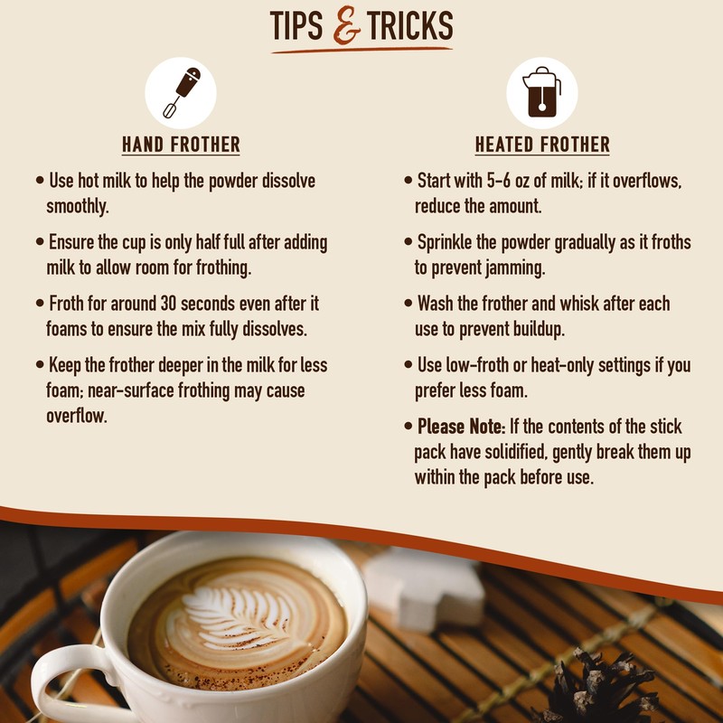 Caffelatto Instant Coffee Latte Mix – Mocha, Vanilla, Caramel –