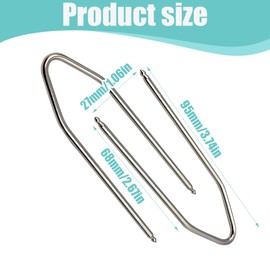 XPEX 2 Pack Radio Release Adapter Release Key Car Radio Release Tool Fit Most Cars