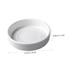 Ciieeo 4Pcs Ceramic Dipping Bowls Multi Function Spice Trays for