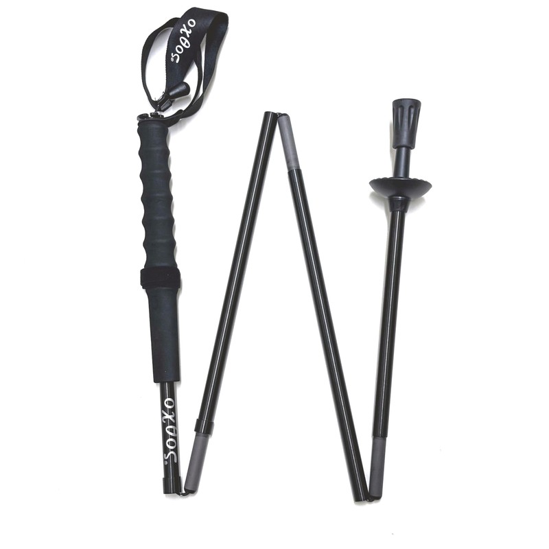 oxtos OX-127 Aluminum Folding Pole Set of 2 (105cm)