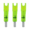 Lumenok Crossbow Nocks Parker Red Hot Green 3 Pack .300