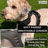 ROOSK Dog Harness | No-Pull, Reflective, 4-Way Adjustable w/Poop Bag