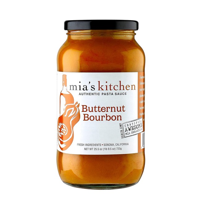 Mia's Kitchen Butternut Bourbon Pasta Sauce (1 Bottle)