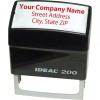 Ideal 200 Replacement Ink Pad Black Ink