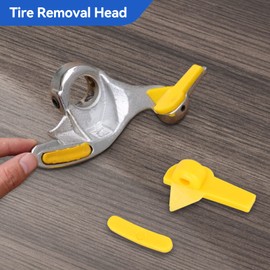 Agatige Tire Demount Head, 20pcs Tyre Tire Changer Mount Plastic Insert Tire Machine Guard Wheel Rim Edge Protector for Mount Duck Head