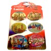 6 London Souvenir Magnet - Union Jack Picture Magnet -