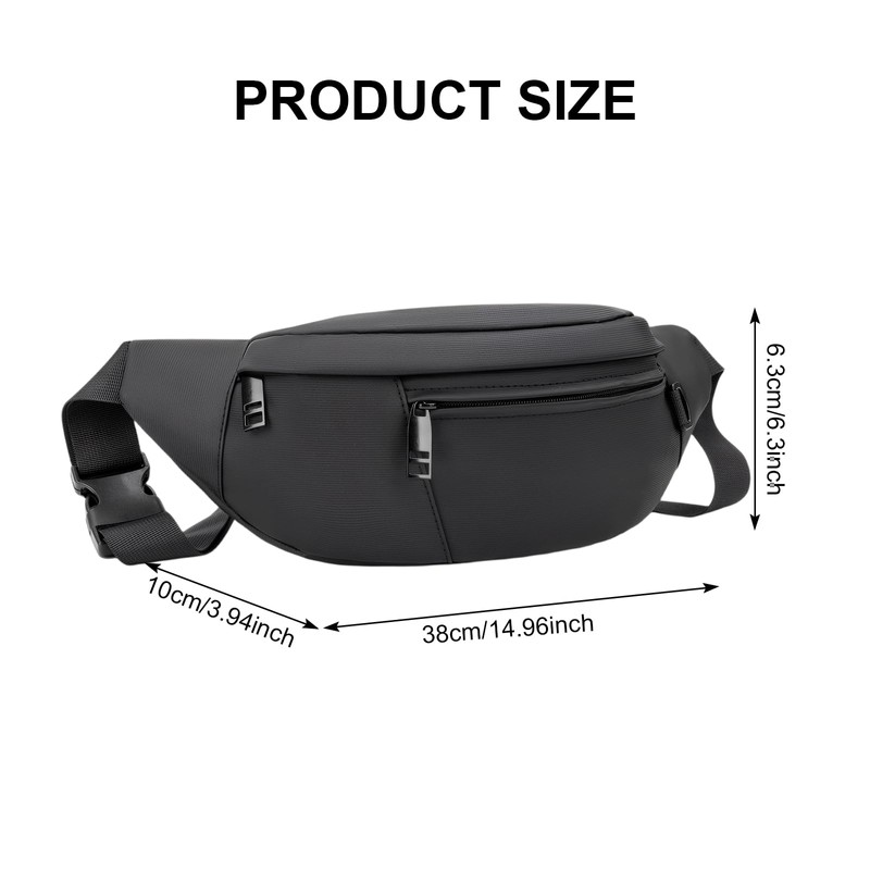 Bauchtasche,Flache Bauchtasche,Gürteltasche,Outdoor Groß Handytasche, Reise Bauchtasches mit Diebstahlschutz, Hüfttasche, Wasserabweisend,für