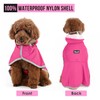 Lukovee Dog Raincoat, Adjustable Dog Rain Jacket with Clear Hooded