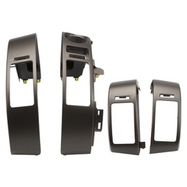 4PCS Left & Right Side Center Inner A/C Dash Air Vent Cover Trim Compatible with 2004-2009 Prius 1.5L Replaces 55670-47060, 55680-47020, 55475-47020, 55474-47020