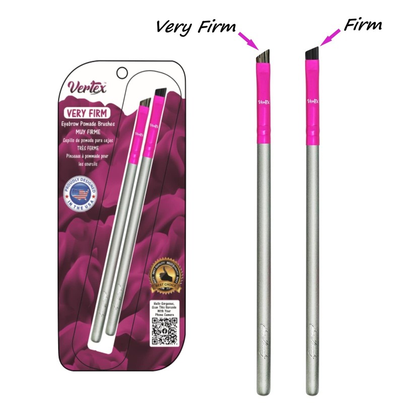 Firm Eyebrow Brush Kit For Makeup Pomade Tint Stencil Color