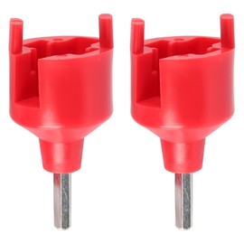 Tiardey 2pcs Electric Fence Drill Chuck Plastic Electric Fence Fence Post Chuck Wrench Professional Cordless Drill Driver Quick Install Fence Ring Insulator