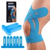 Kinesiology Tape for Knees (10-Pack) – Precut Knee-Specific Strips, Strong