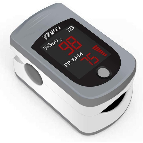 Santamedical Fingertip Pulse Oximeter, SPO2 Blood Oxygen Saturation Monitor