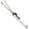 9mm Curling Iron Professional, 3/8 Inch Ceramic Tourmaline Curl Wand