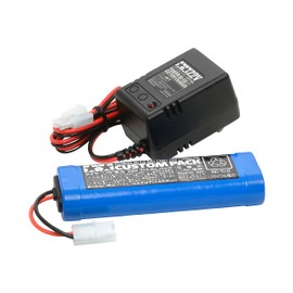 タミヤ 7.2Vカスタムパックと充電器セット 55087