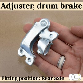 AERZETIX - C71180 - Adjuster, drum brake - mounting side rear axle - compatible with Peugeot Citroën Fiat - OE numbers 77364020, 77364021, 77364022