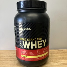 Optimum Nutrition Gold Standard Whey 100% Protein 2 lb Optimum Nutrition ON Isolate  Banana Cream